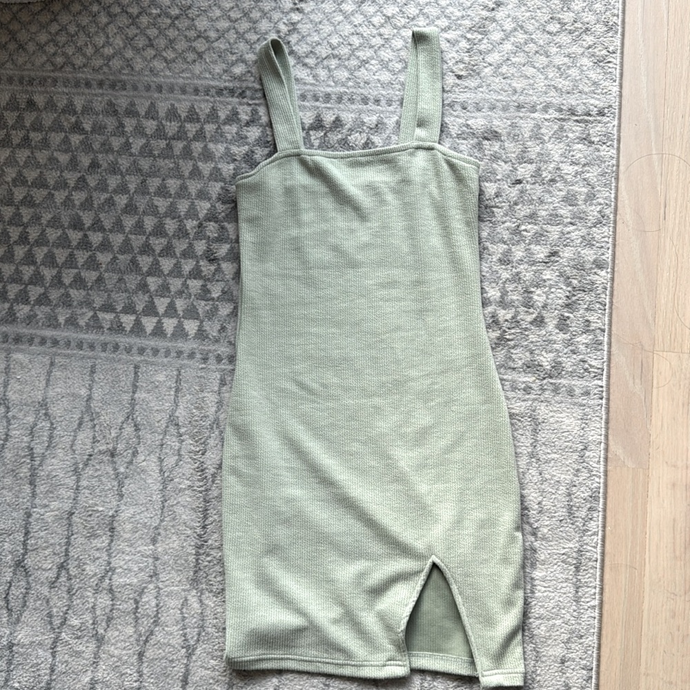 Elegant Mint Green mini Dress